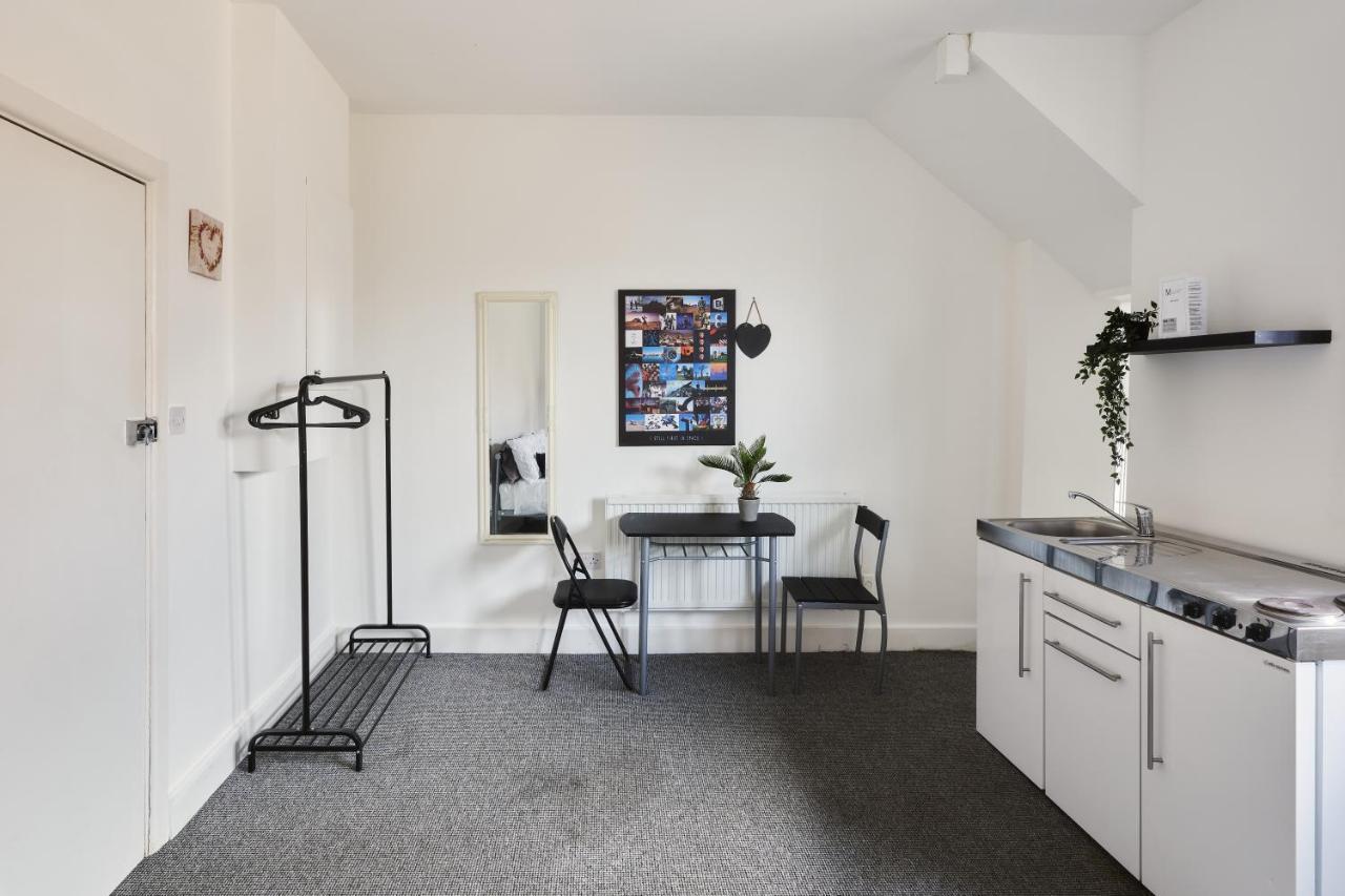 Modern Central Studio And One Bed Flats Close To The Beach Apartament Okręg wyborczy Okręg wyborczy Bournemouth Zewnętrze zdjęcie